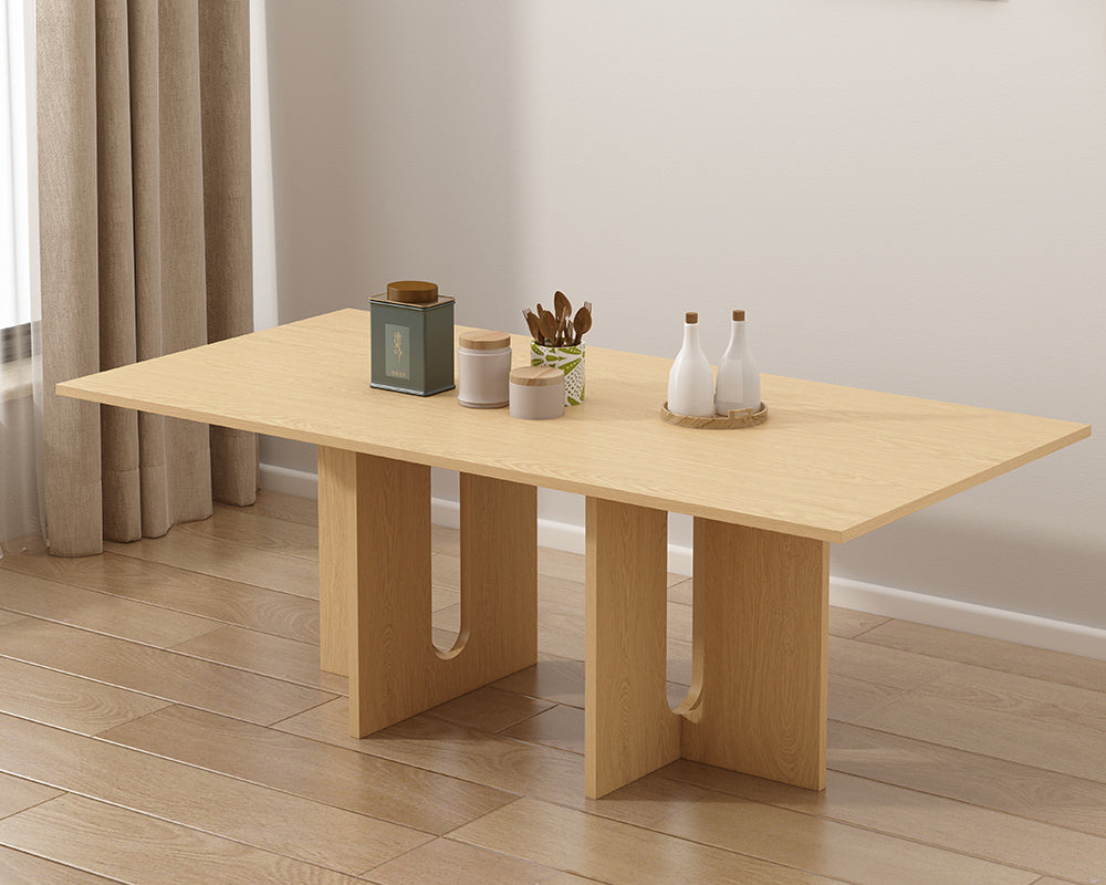 Mintaro Rectangular Dining Table, Oak 180cm