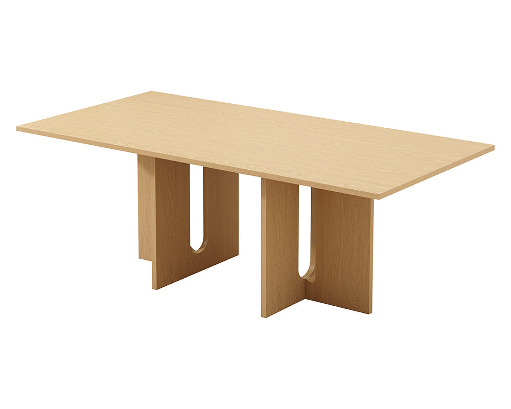 Mintaro Rectangular Dining Table, Oak 180cm