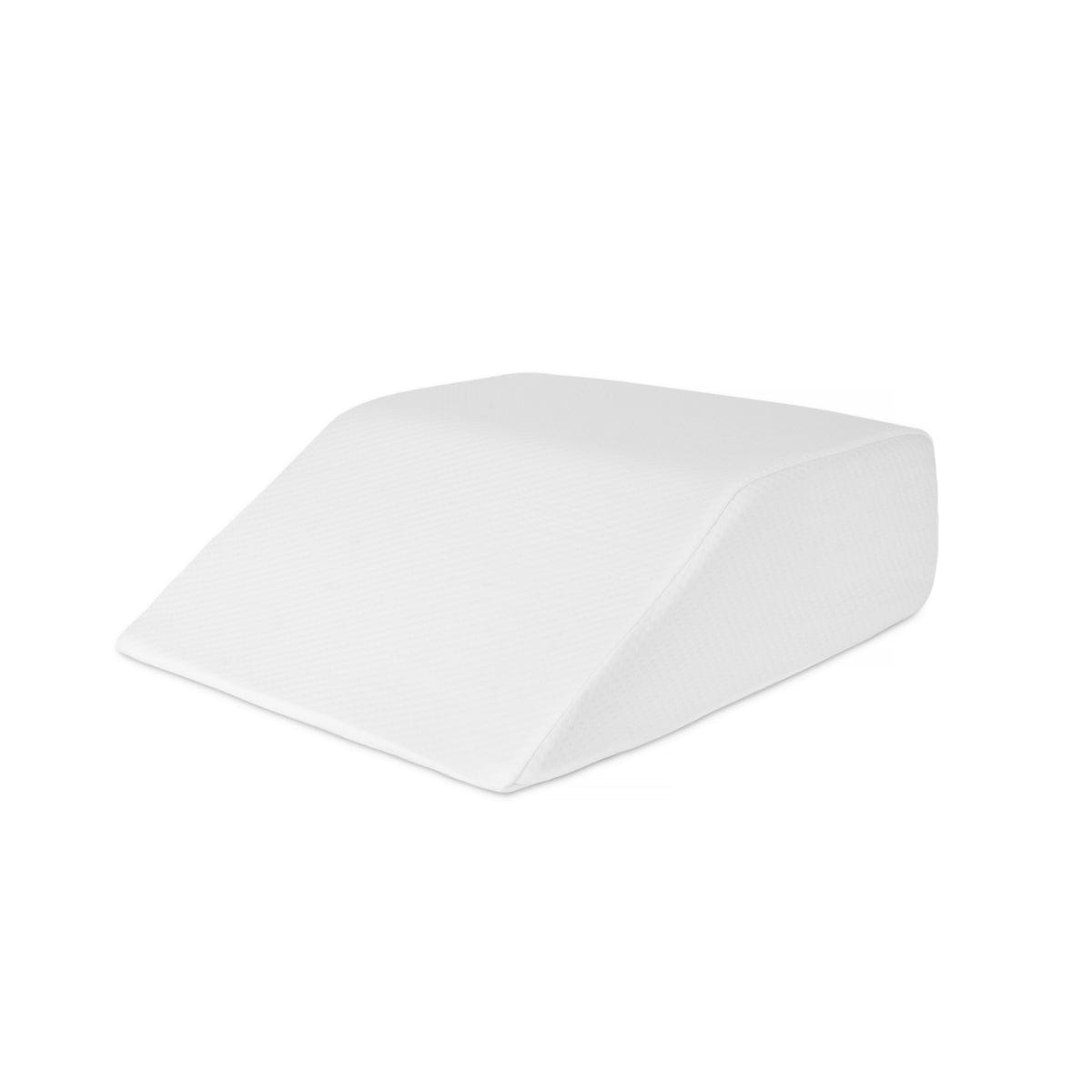 Memory Foam Bed Wedge Leg Support and Elevation Pillow — 4-in-1 Versatile — Allure Home Collections
