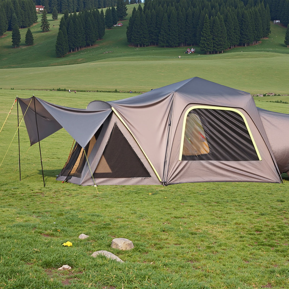 Baena SUV Camping Tent, 3 x 3m, 5 to 8 Person, Waterproof