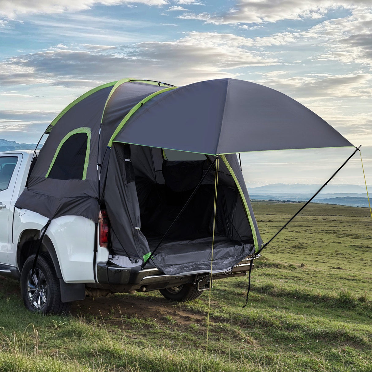 Ricken Pickup Truck Bed Tent, 8.0 to 8.2ft, 2 to 3 Person