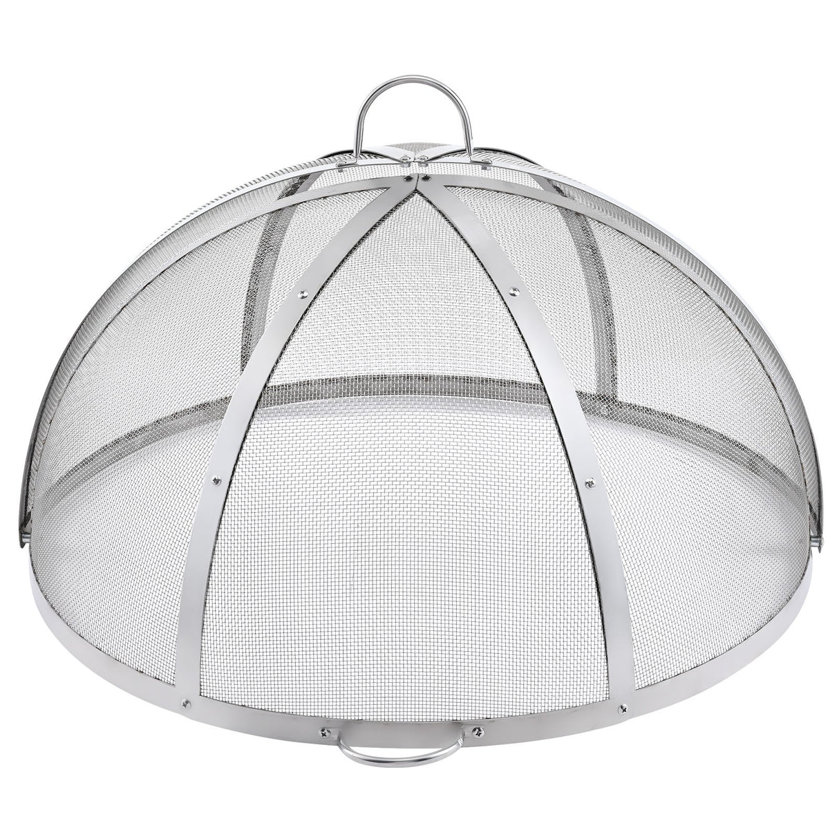 30" Stainless Steel Firepit Spark Screen Lid