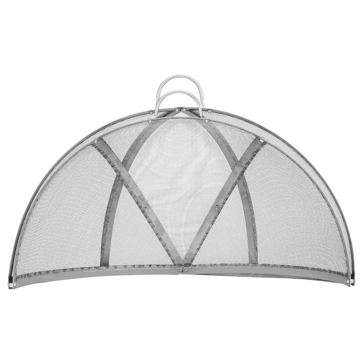 30" Stainless Steel Firepit Spark Screen Lid