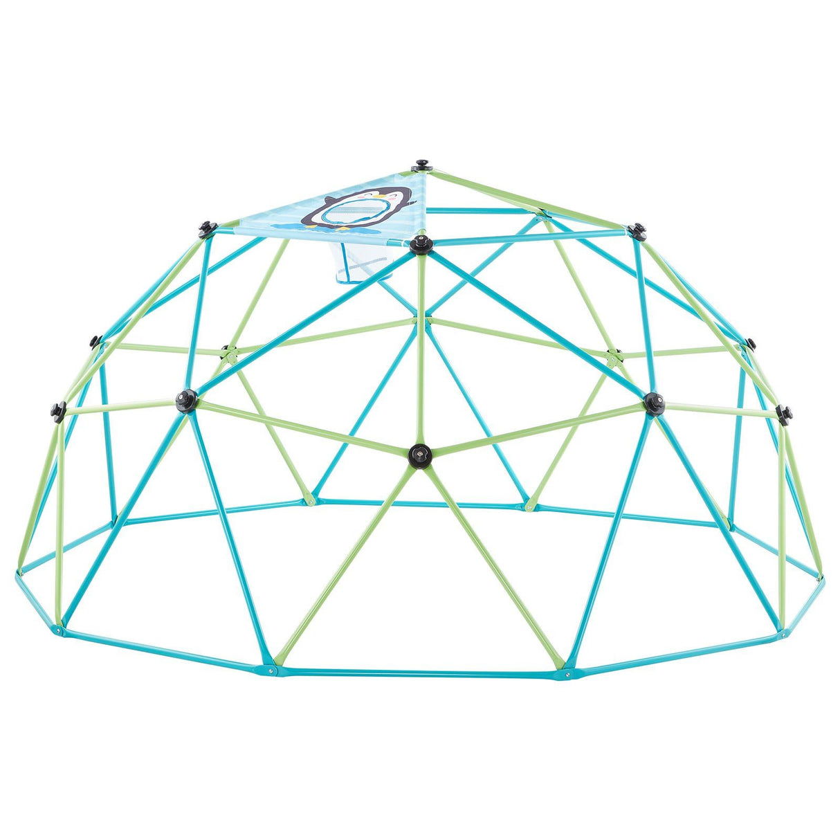 Geometric dome climber with basketball set 305cm view 9