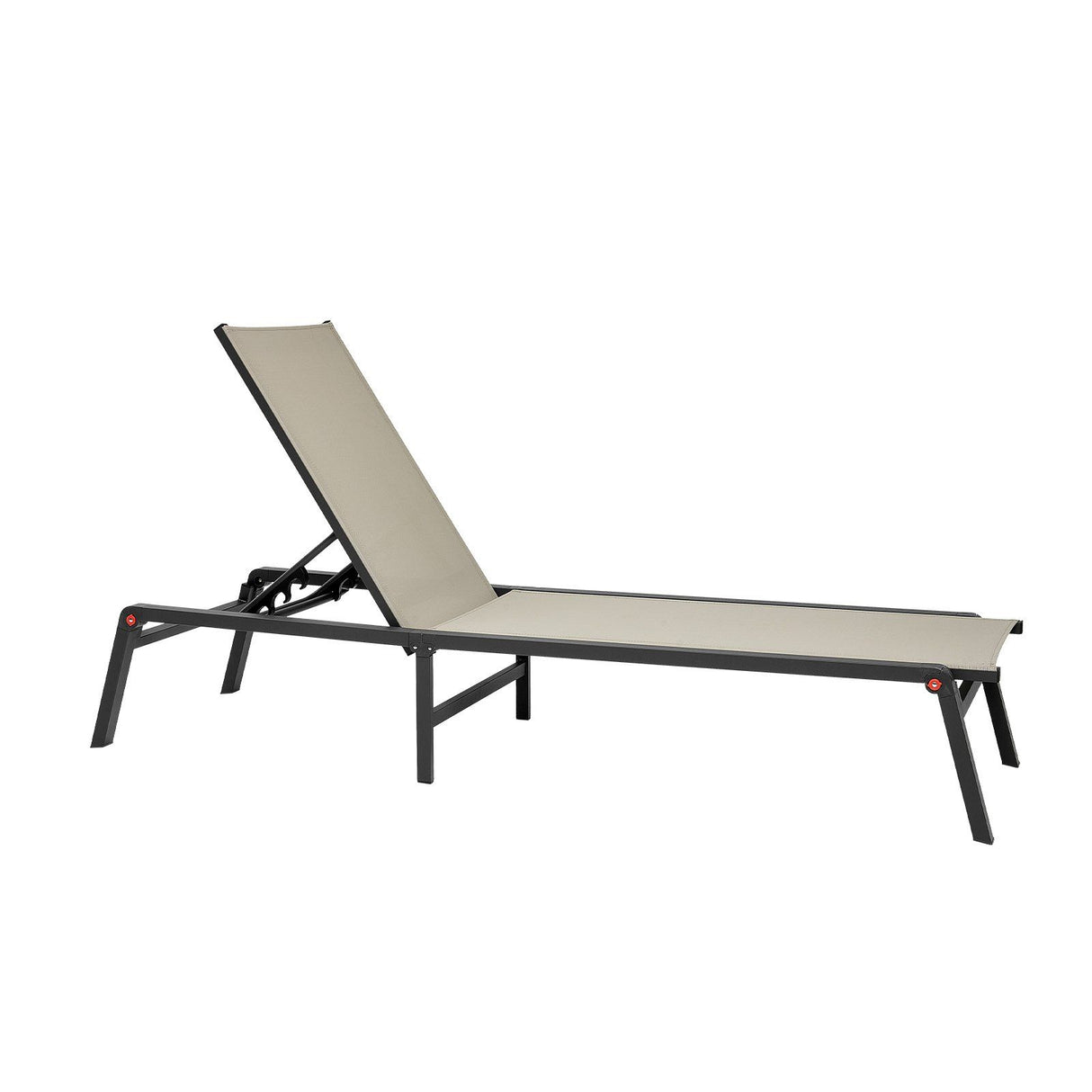 Kewarra Sun Lounge, Foldable Aluminium
