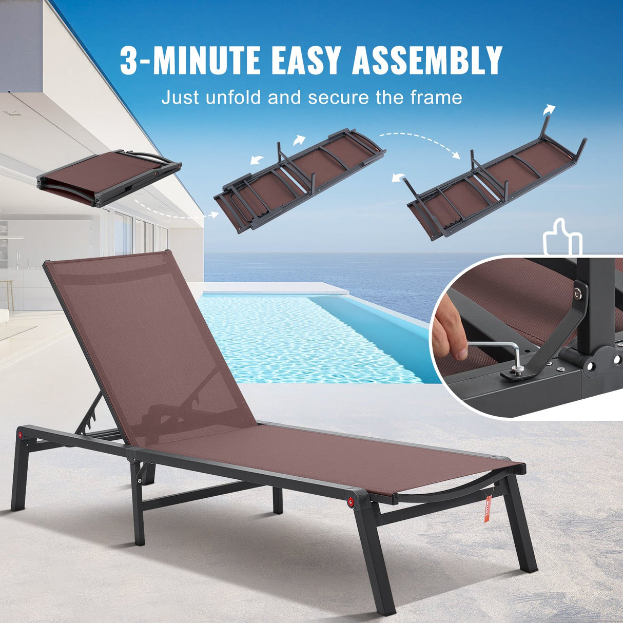 Babinda Outdoor Sun Lounge
