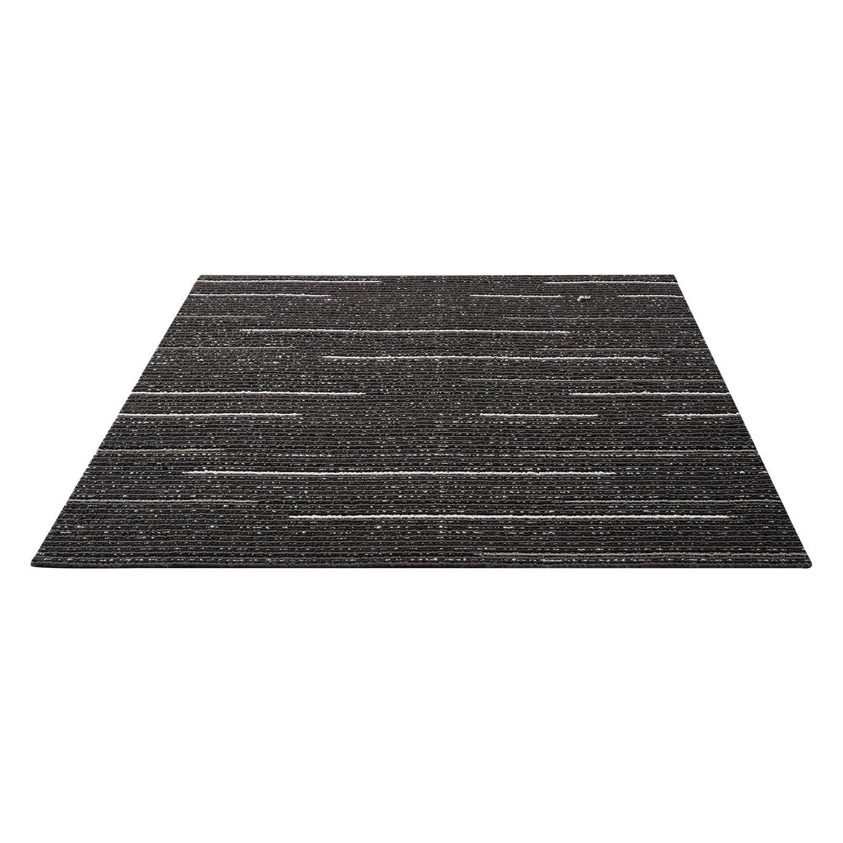 Desenzano set of reusable grey soft padded carpet tiles with corner stickers
