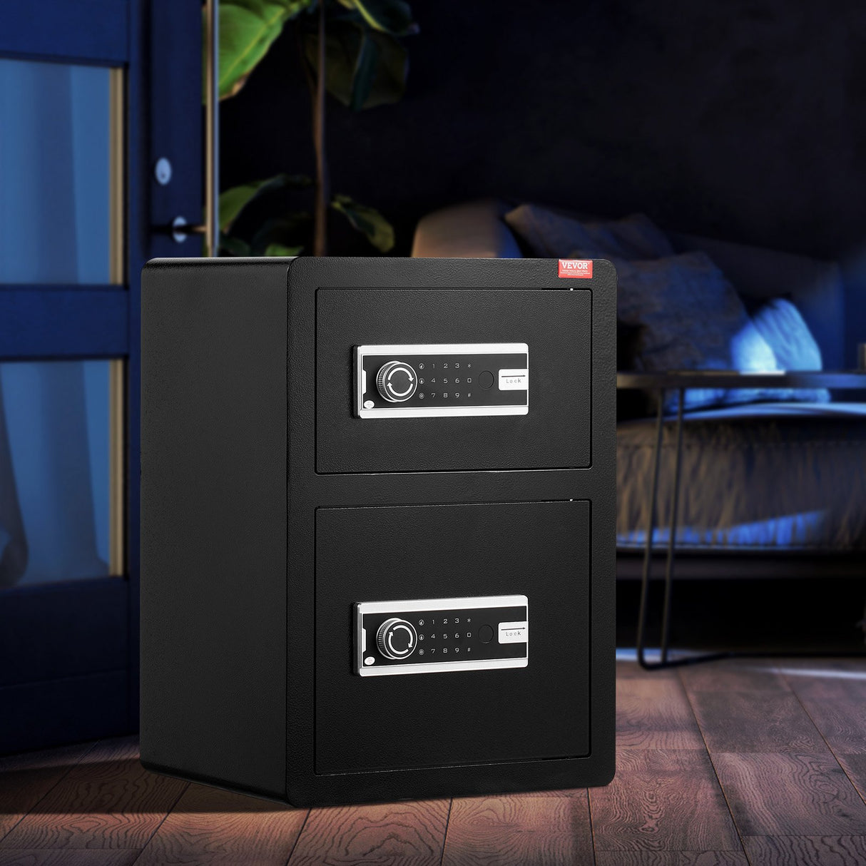 Glaubenberg Double Door Security Safe, 3.5 Cubic Feet
