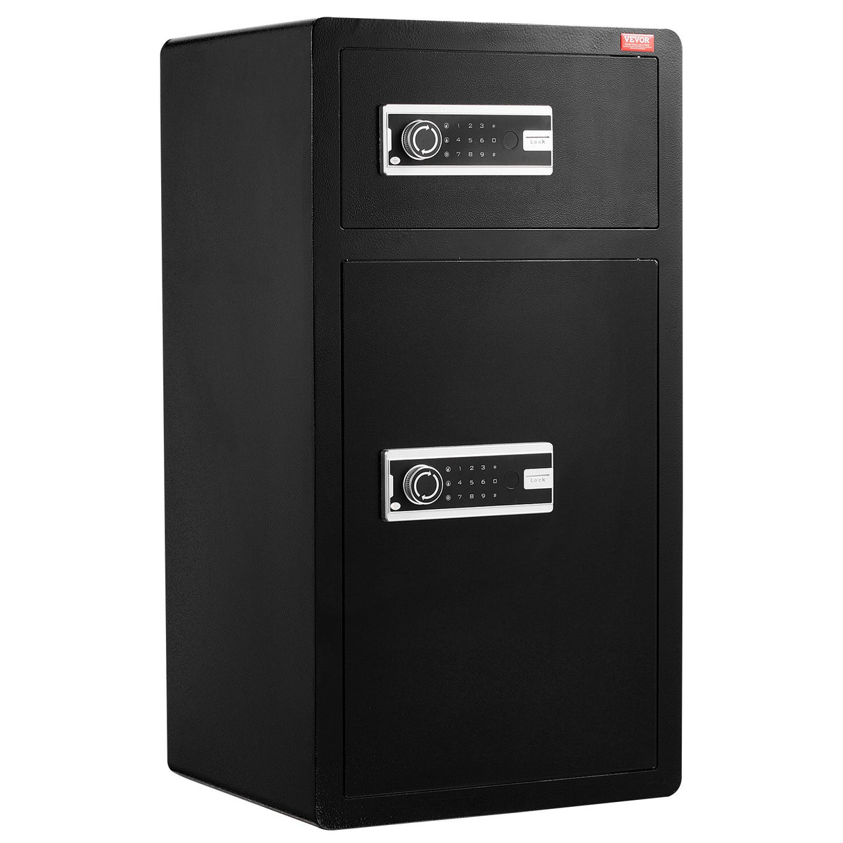 Iseo Safe Box, 7.2 cu.ft, Double Door, Key and Digital Lock