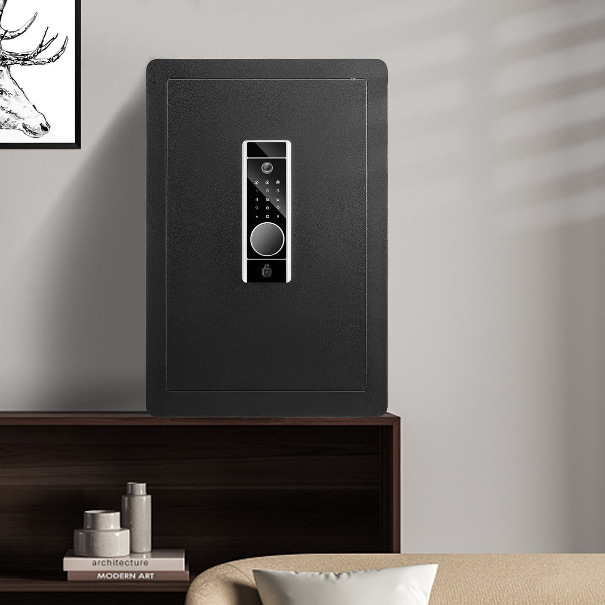 Riva Home Safe, 2.2 cu.ft, Steel, Digital Lock