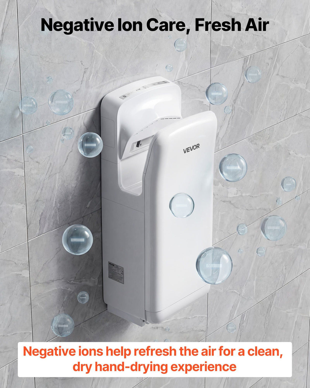 Hand dryer HEPA filter detail