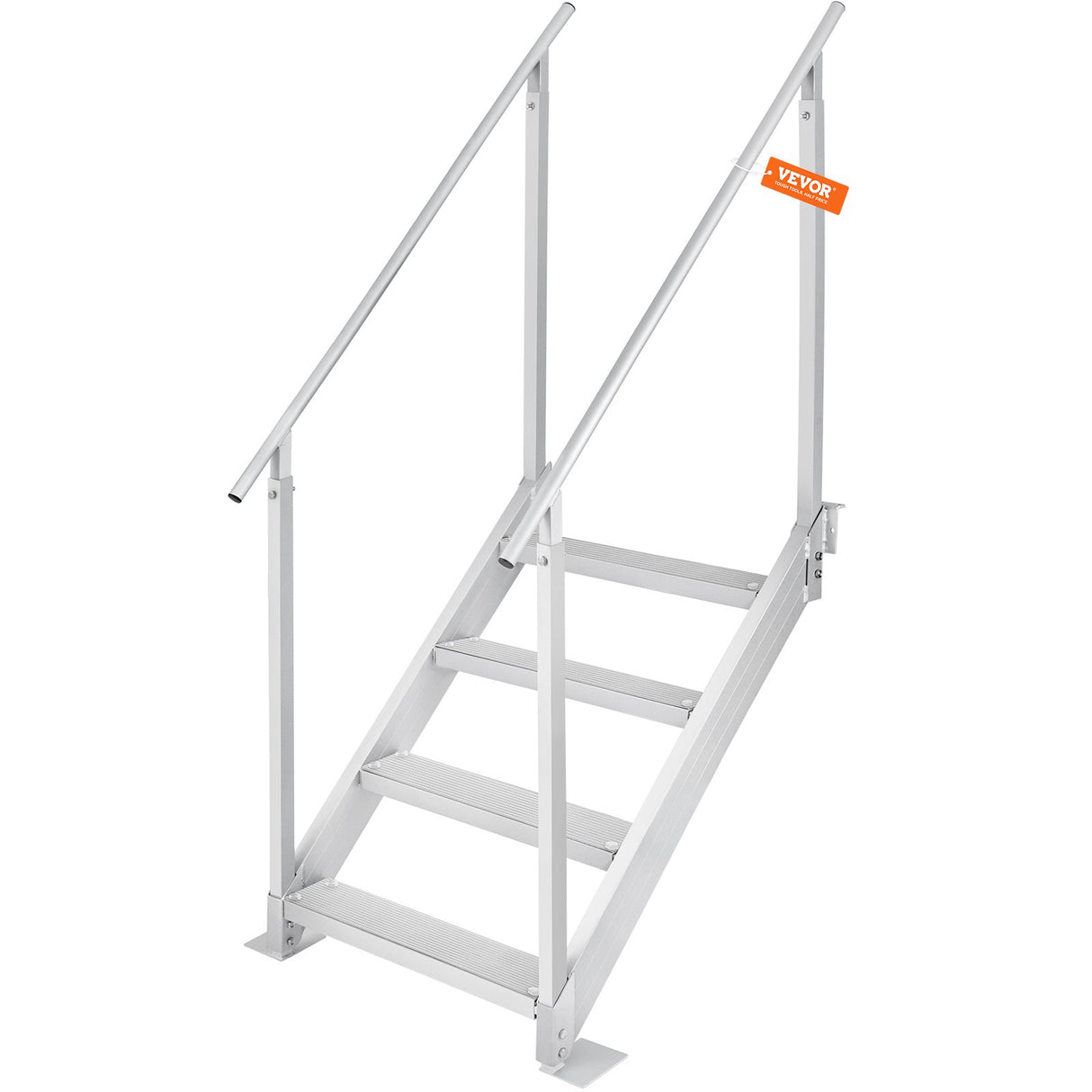 Ericeira Pool Ladder, 4 Step Adjustable Aluminium