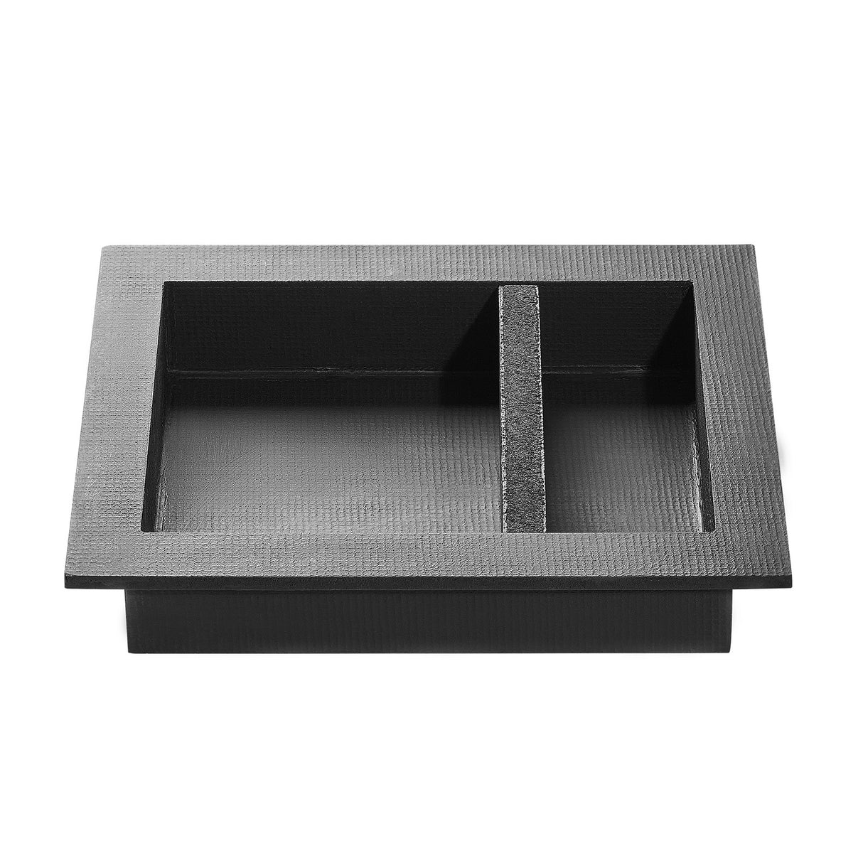 Recessed ready-to-tile double shelf shower niche, 40 x 50 cm