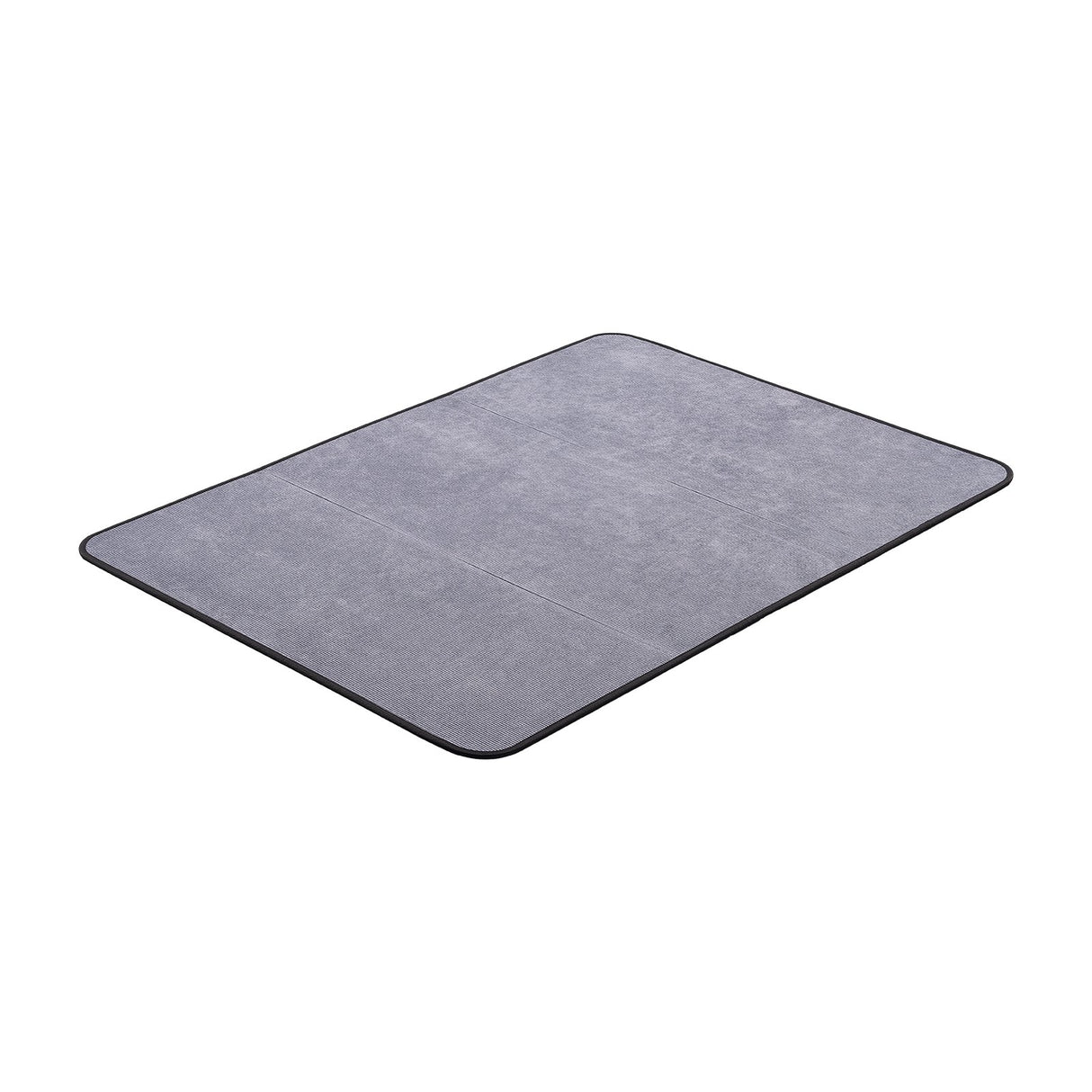 Office Chair Mat for Hard Floors, Corduroy, 915 x 1225 mm, Grey - view 11