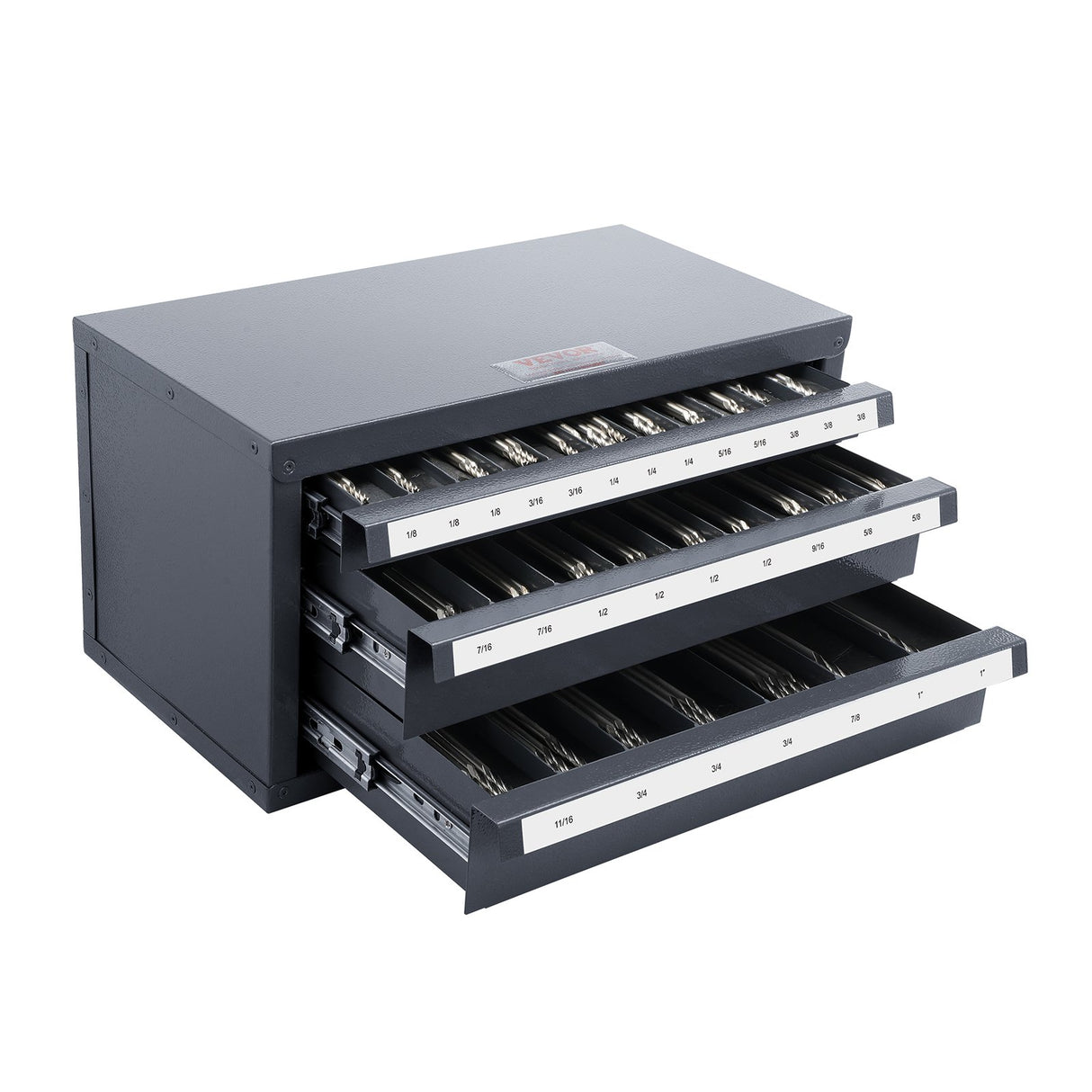 3 drawer end mill dispenser organiser cabinet