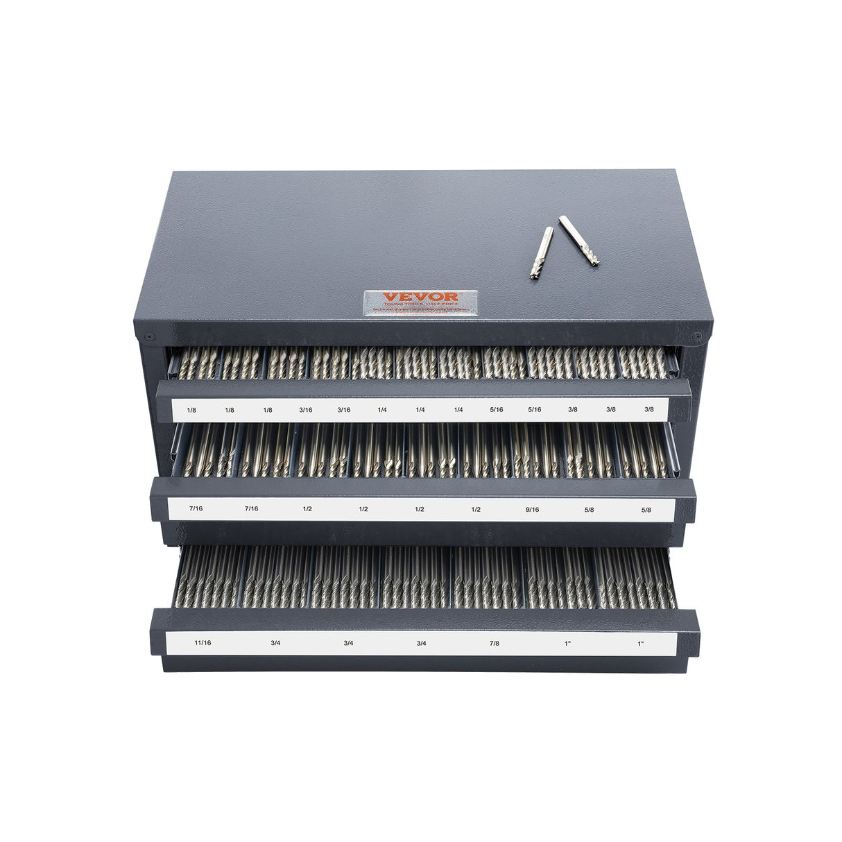 3 drawer end mill dispenser organiser cabinet view 11