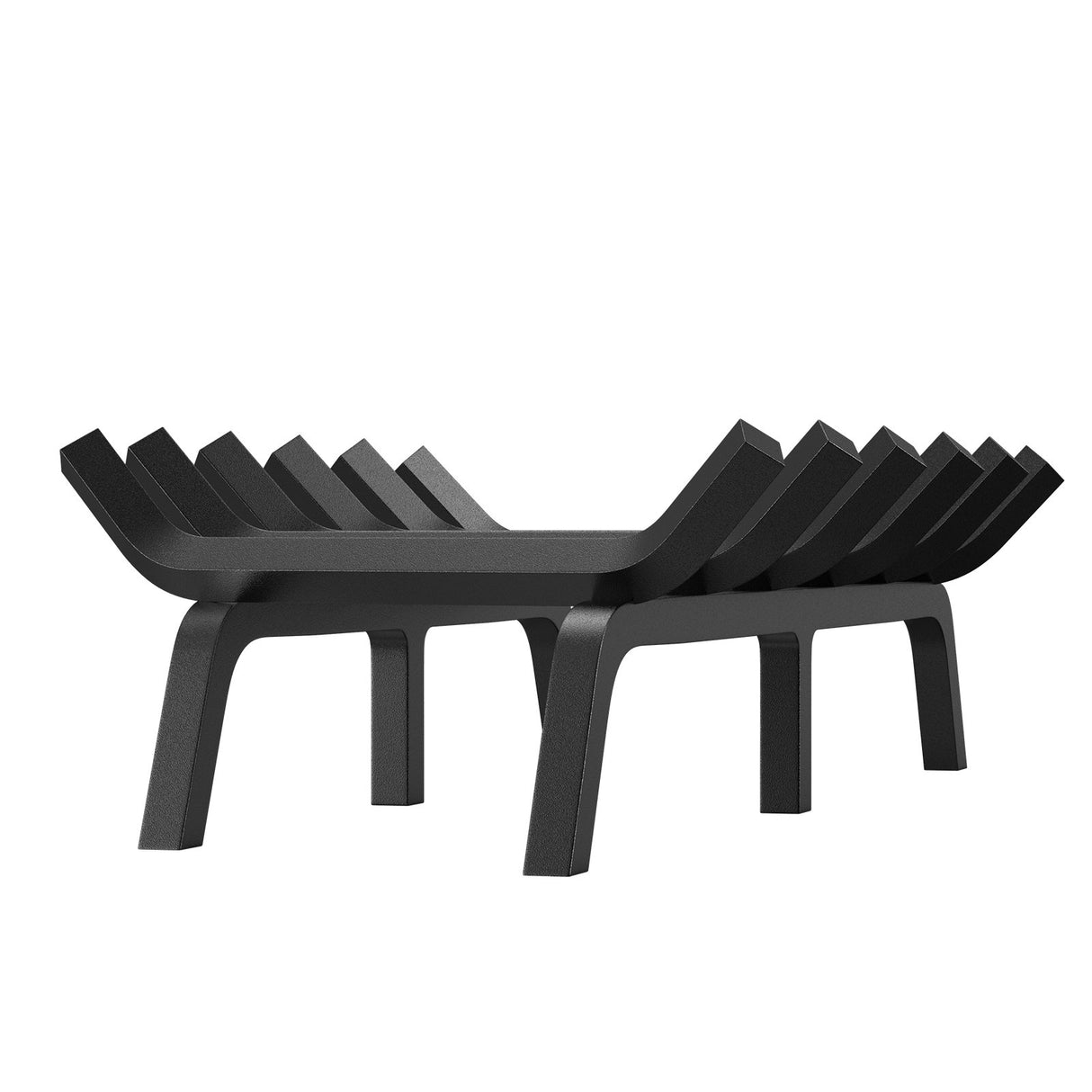 Goolwa Fireplace Log Grate, Heavy Duty Steel