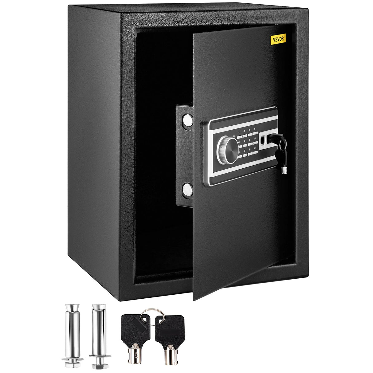 Competa fingerprint security safe with a digital keypad