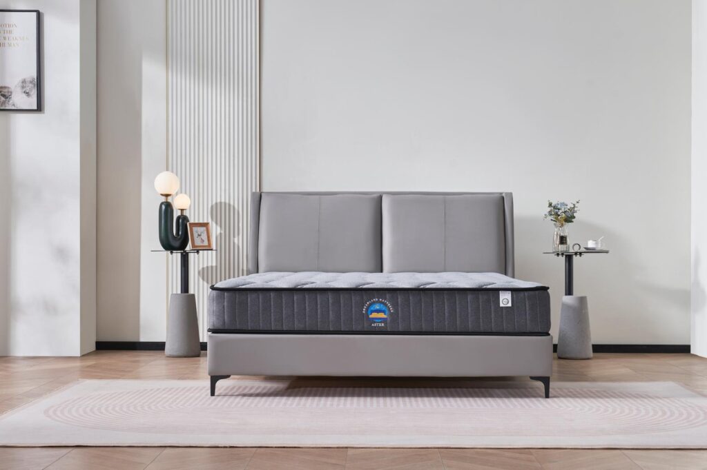 Aster Hybrid 22cm Euro Top Mattress — Independent Pocket Spring, Balanced Comfort — Allure Home Collections