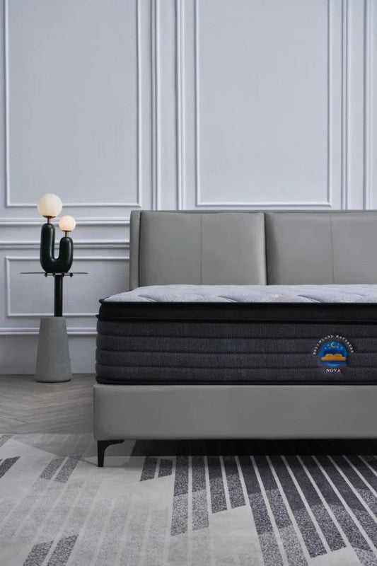 Nova Hybrid 28cm Pocket Spring Mattress — Pressure Relief, Motion Isolation — Allure Home Collections