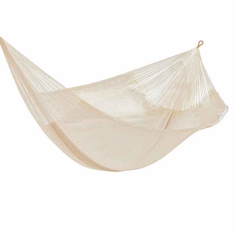Lanin Nylon Hammock, Queen Size, Cream