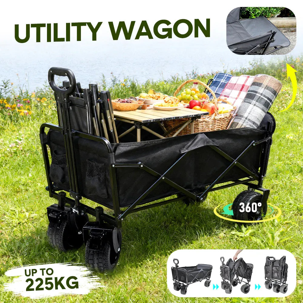 Glen Helen Folding Camp Wagon, 150L All Terrain