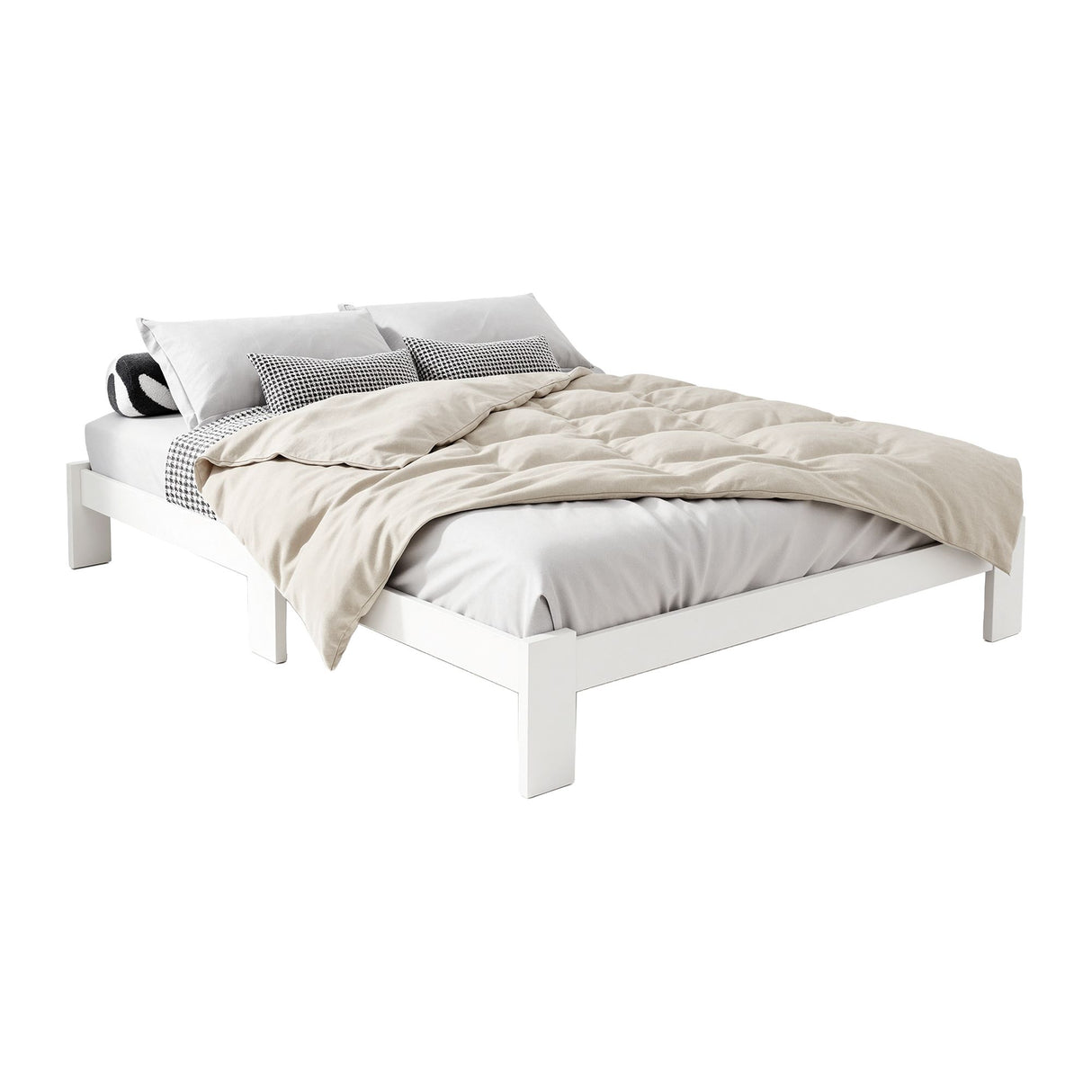 Courmayeur Wooden Bed Frame