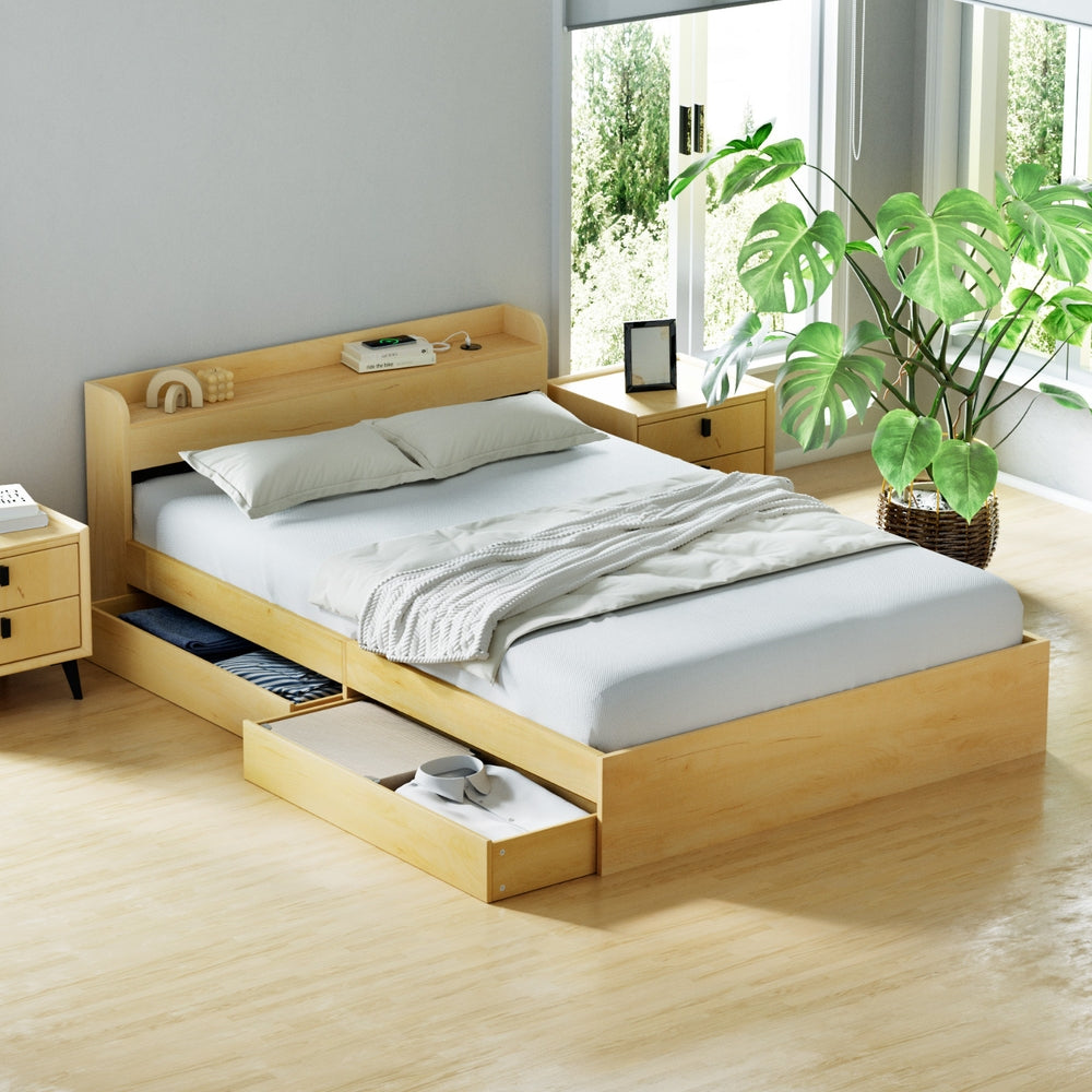 Maroubra Bed with Charging