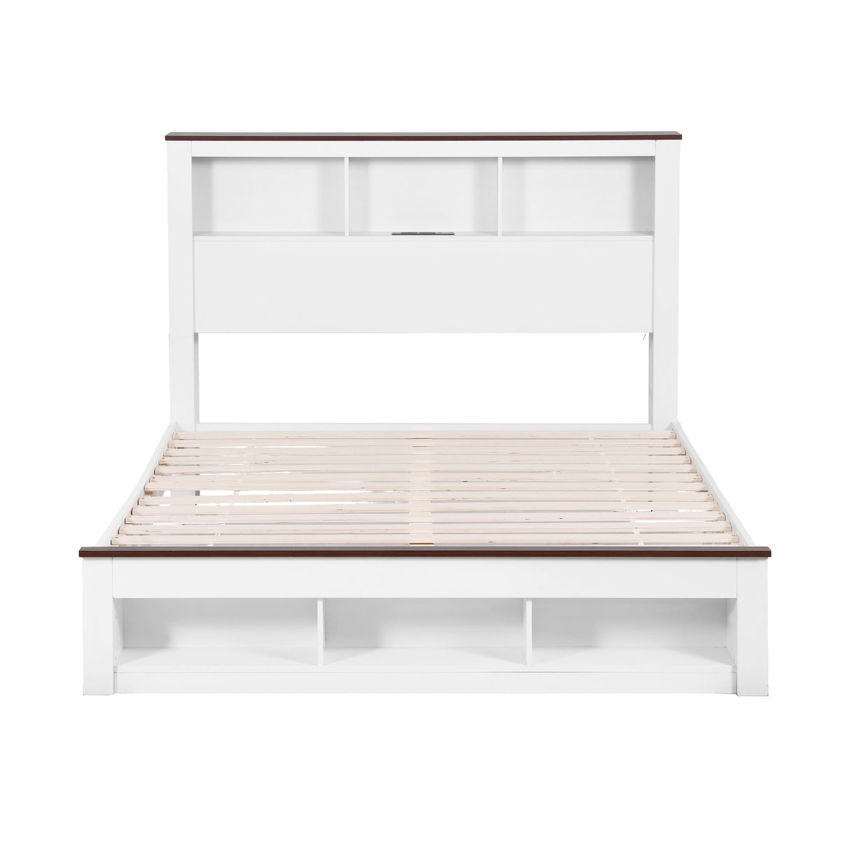 Recco Double/Queen Wooden Bed Frame