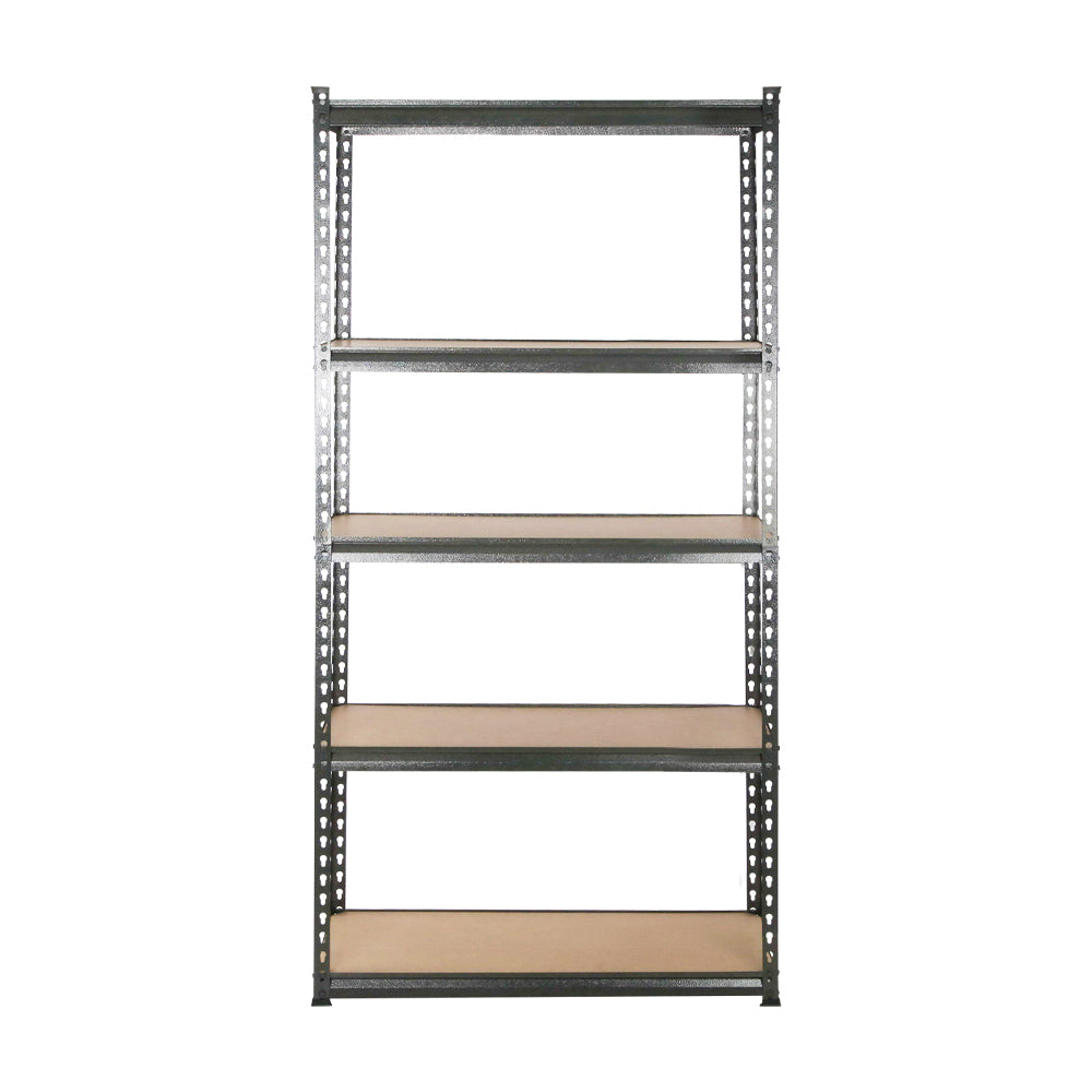 Garage Shelving Rack 6 Pack 5 Tier 70 x 30 x 150cm Charcoal