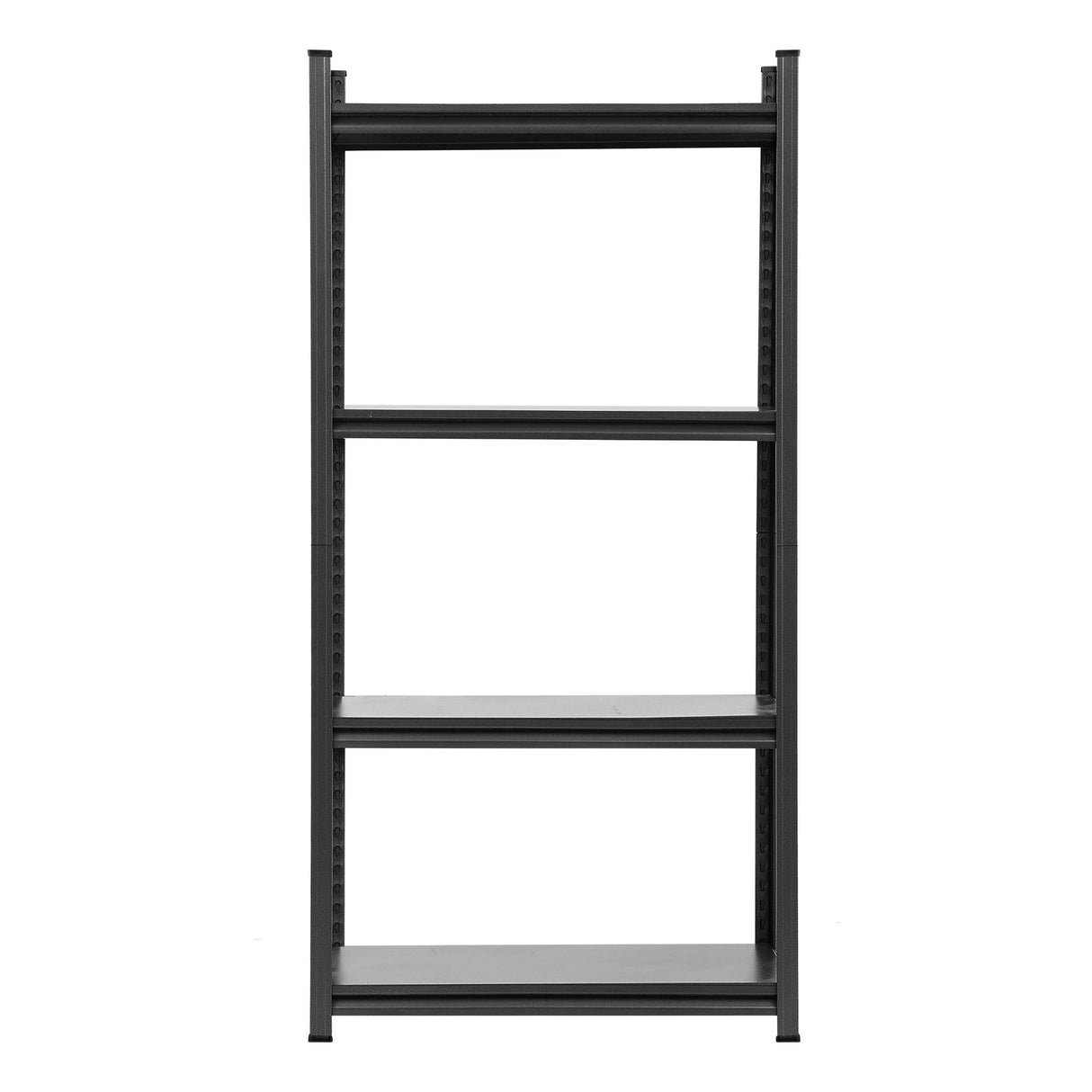 4 tier steel garage shelving unit 90 x 40 x 180 cm black