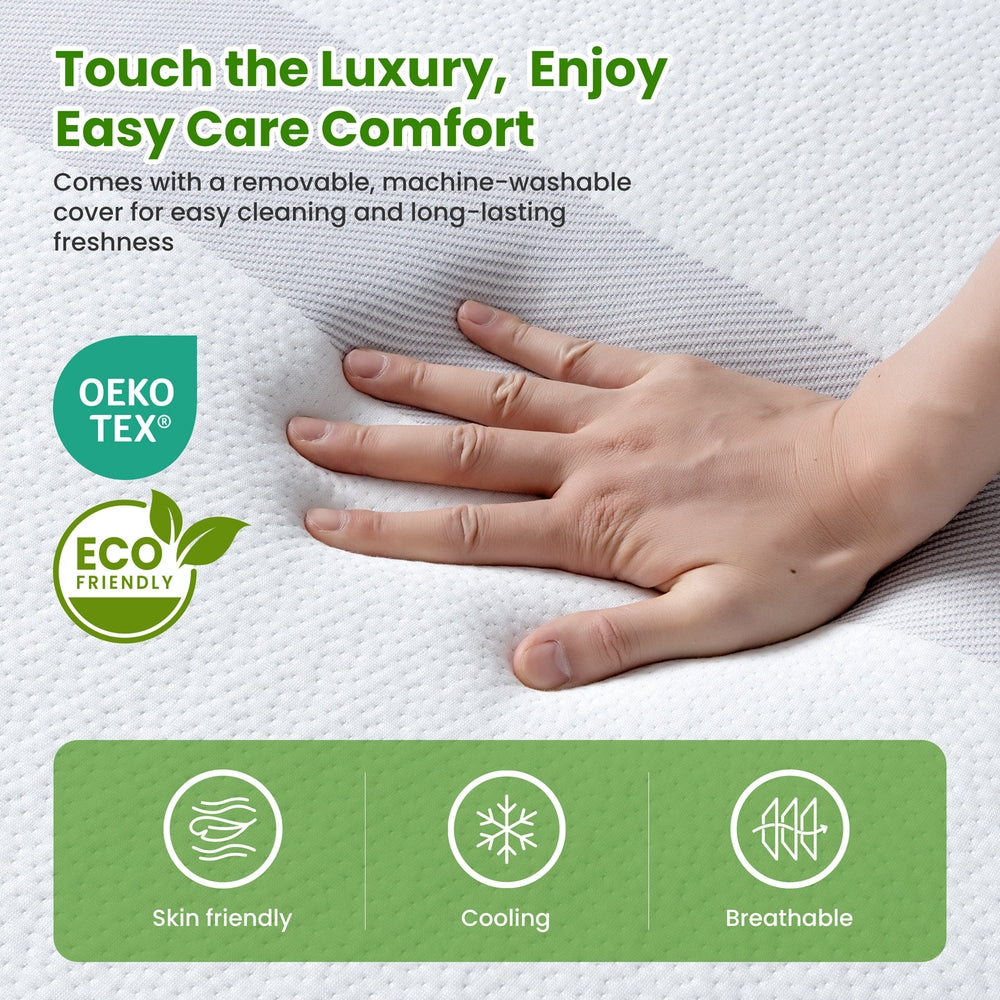 Medium Soft Gel Memory Foam Mattress, 20cm King