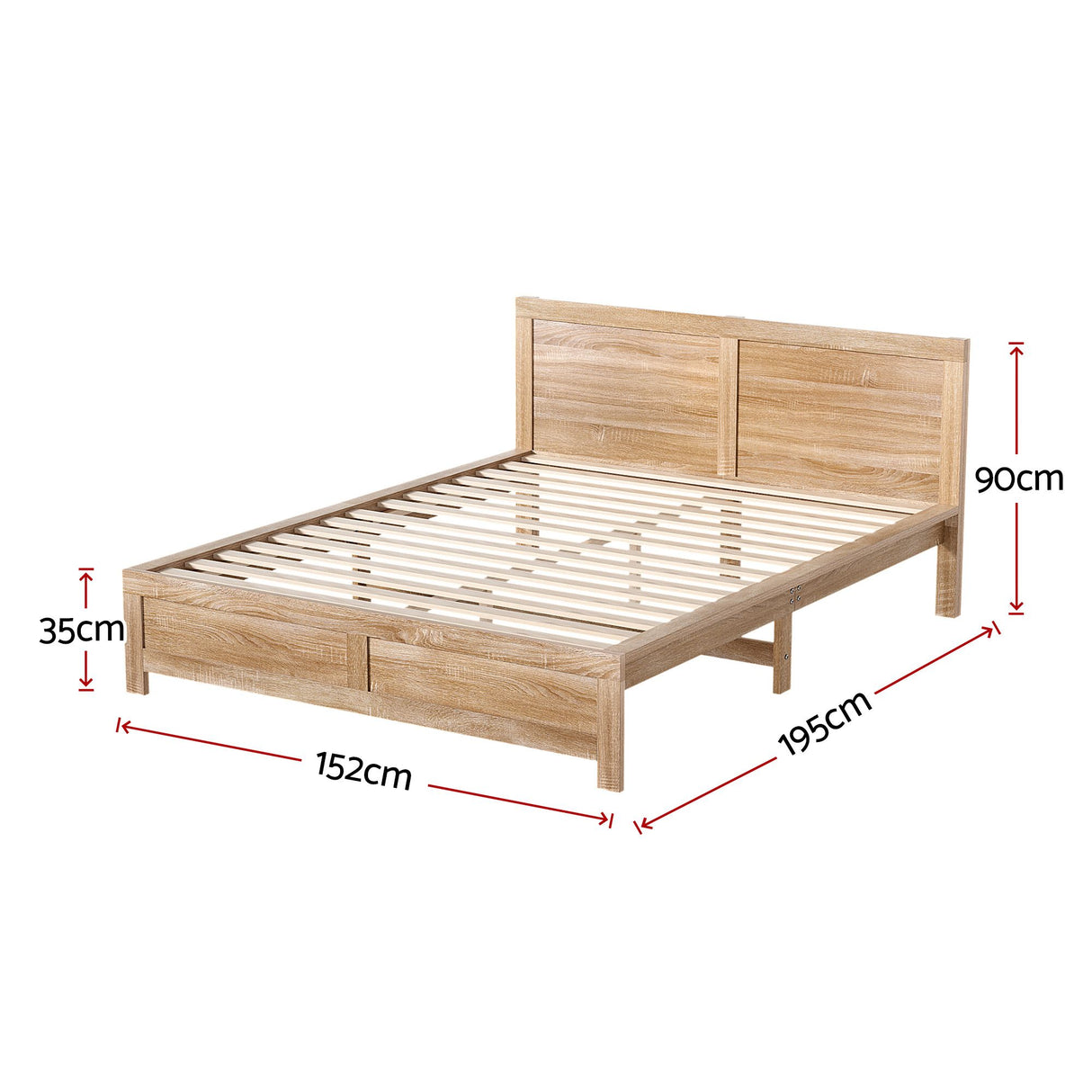 Deruta Bed Frame with Mattress