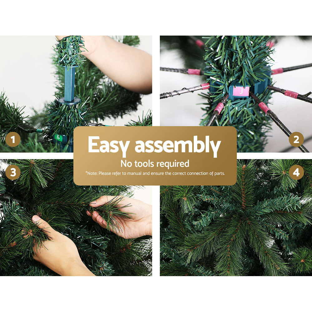Jingle Jollys 6FT Christmas Tree with 1024 Tips