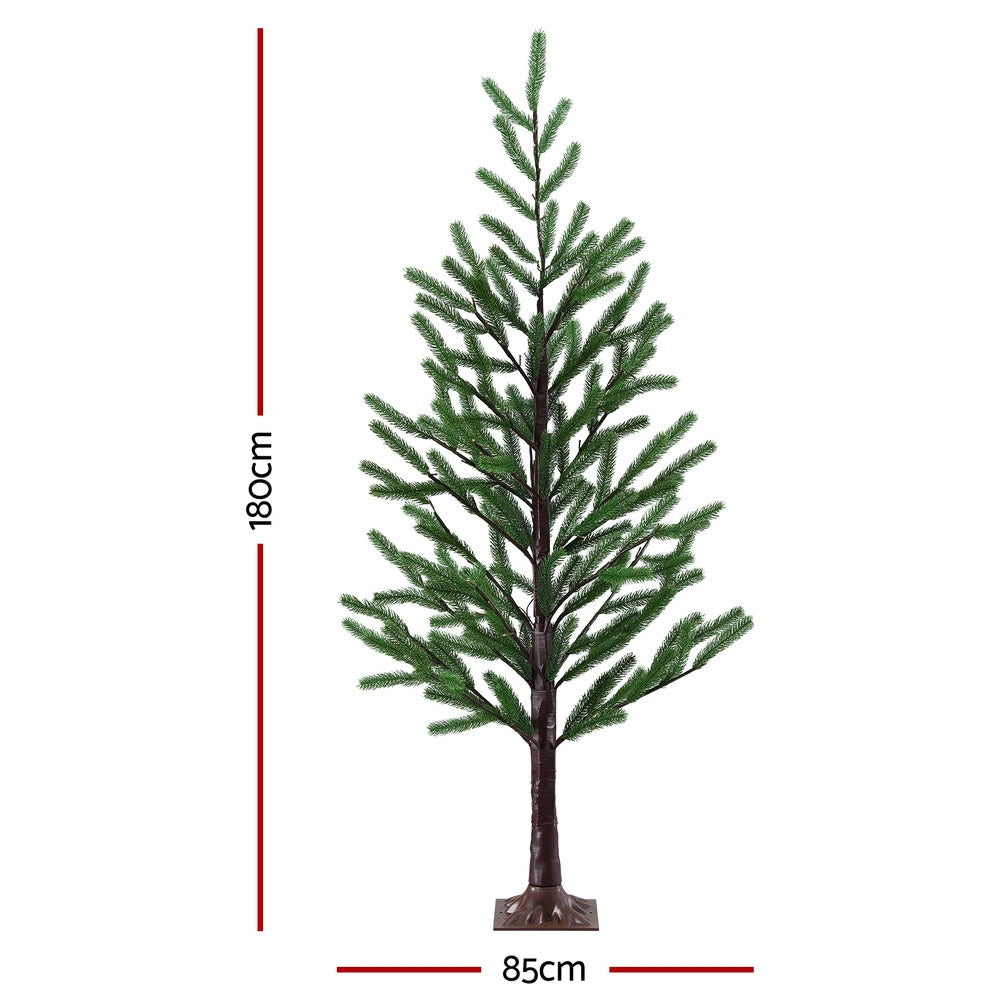 Jingle Jollys 1.8M Pre-lit LED Christmas Tree