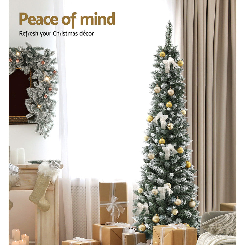 Jingle Jollys 6FT Snowy Christmas Tree