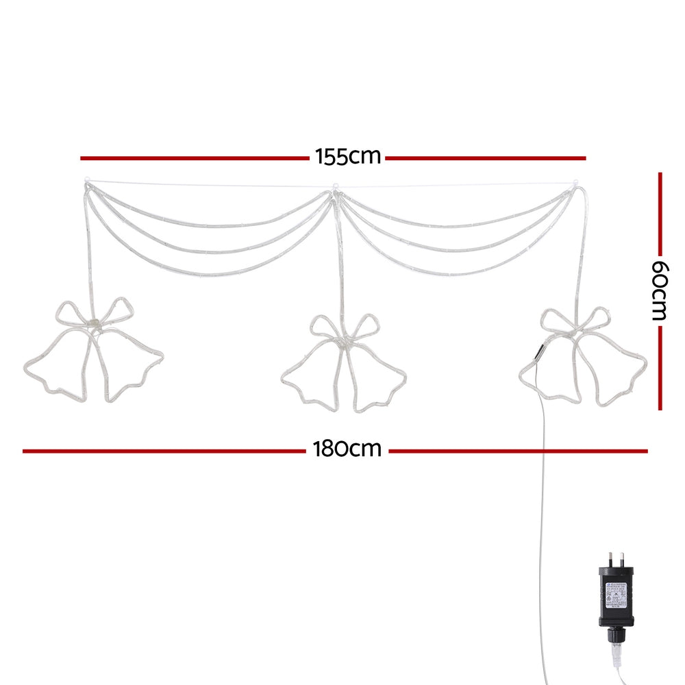 Jingle Jollys 1.8M LED Christmas Light Display
