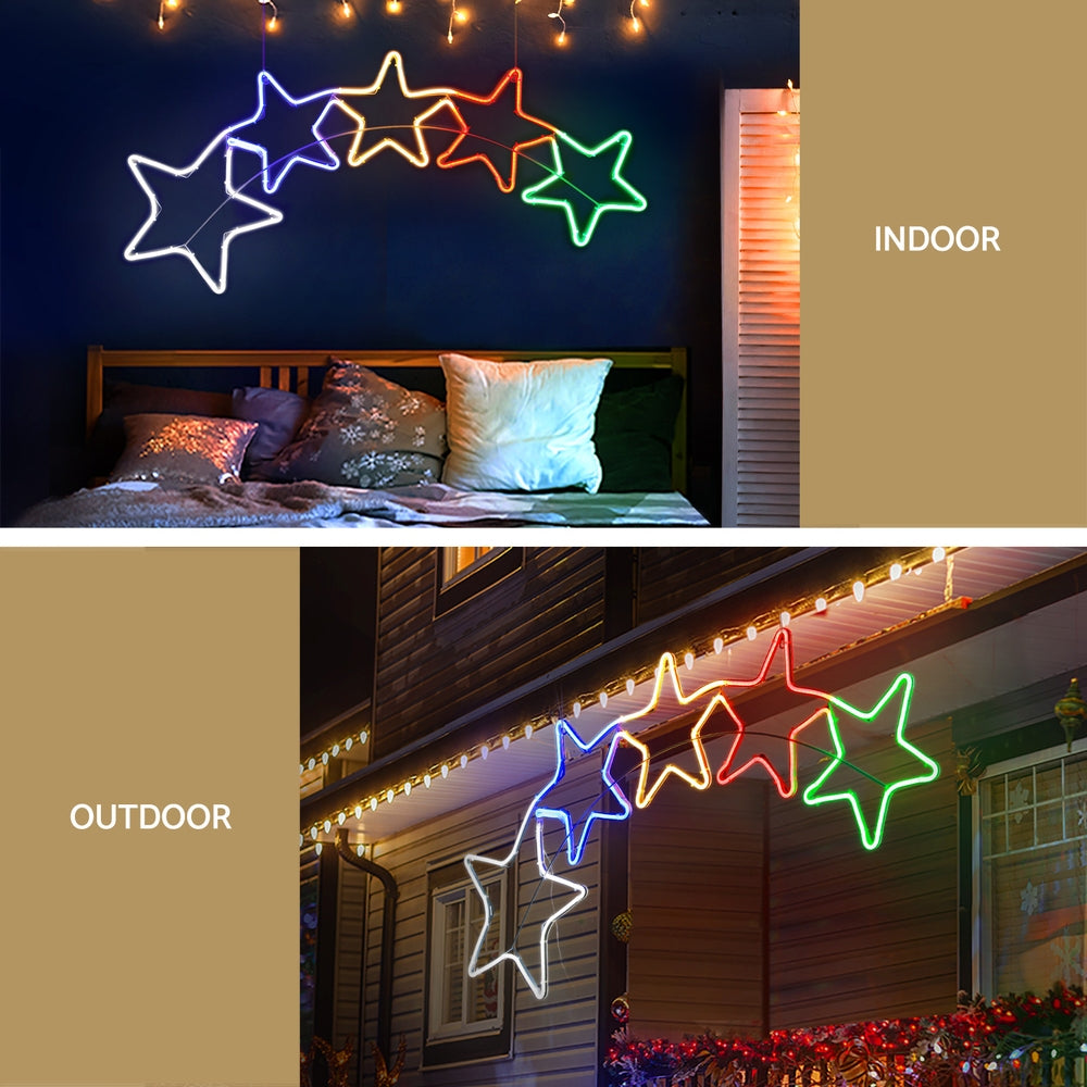 Jingle Jollys 1.25M LED Christmas Rope Lights