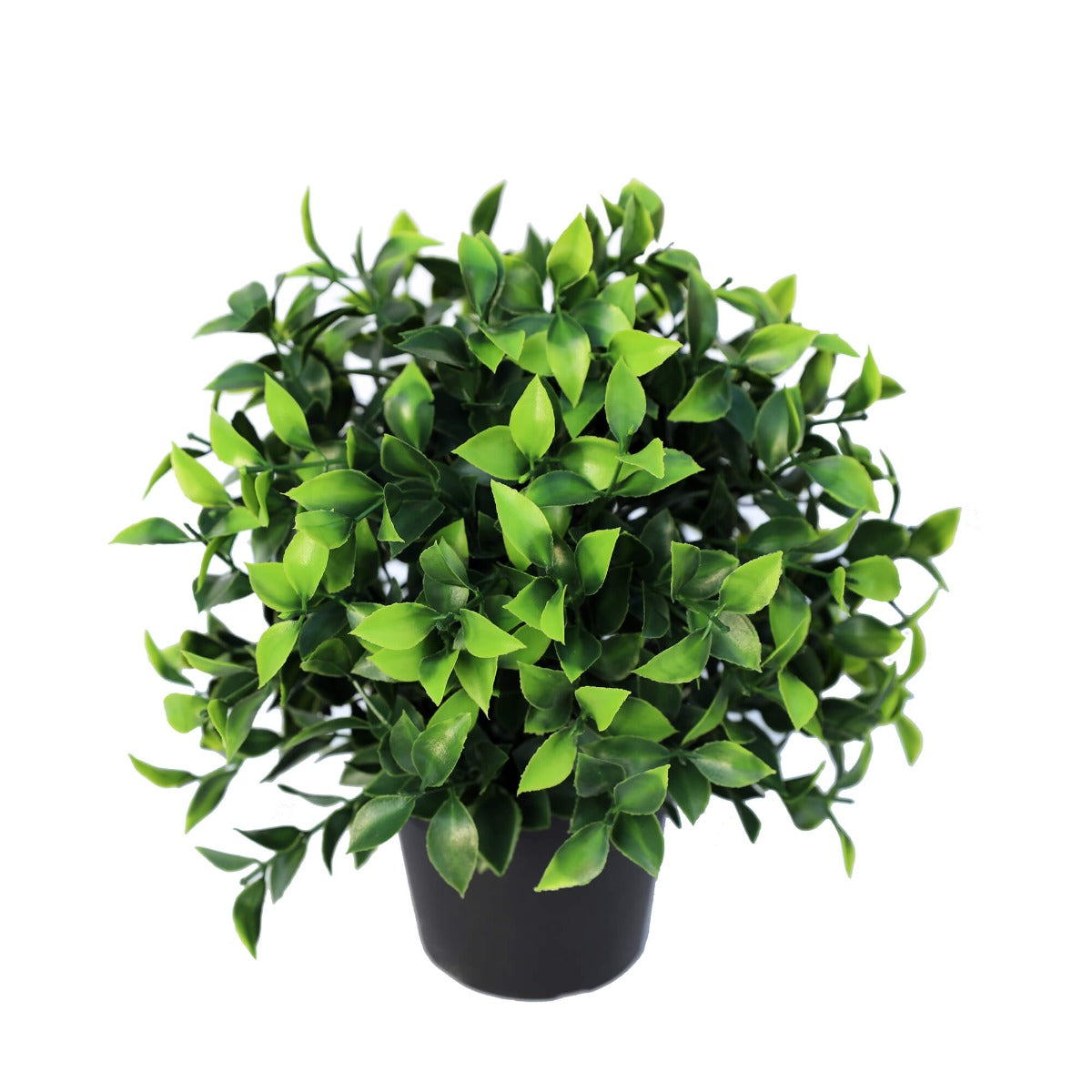Small faux jasmine plant styled on windowsill and outdoor table — Allure Home Collections