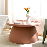 Millgrove Round Coffee Table 71cm, Pink