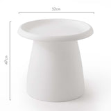 Millgrove Round Coffee Table 52cm, White