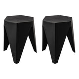 Safety Beach Puzzle Stool, Black 2pcs