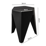 Safety Beach Puzzle Stool, Black 2pcs