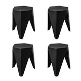 Safety Beach Puzzle Stool, Black 4pcs