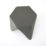 Two Artiss grey puzzle stools in contemporary space — Allure Home Collections