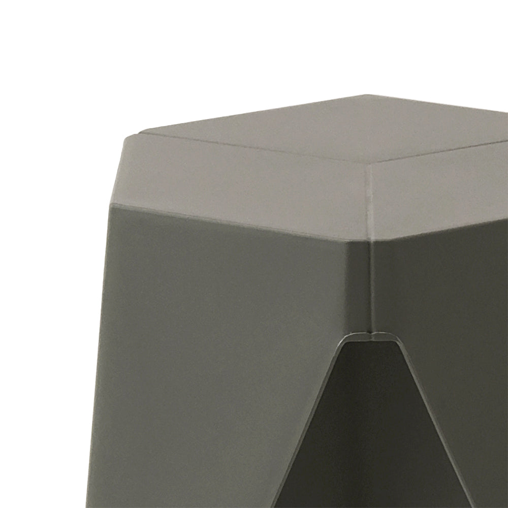 Artiss puzzle stool side profile showing compact form — Allure Home Collections