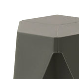 Artiss puzzle stool side profile showing compact form — Allure Home Collections