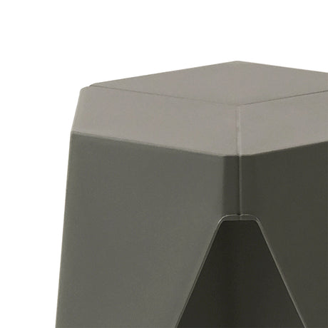 Artiss puzzle stool side profile showing compact form — Allure Home Collections
