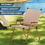 Hermannsburg Folding Camp Table and Chair Set 3pcs, Red
