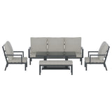 Gardeon Contemporary 5-Piece Outdoor Lounge Set